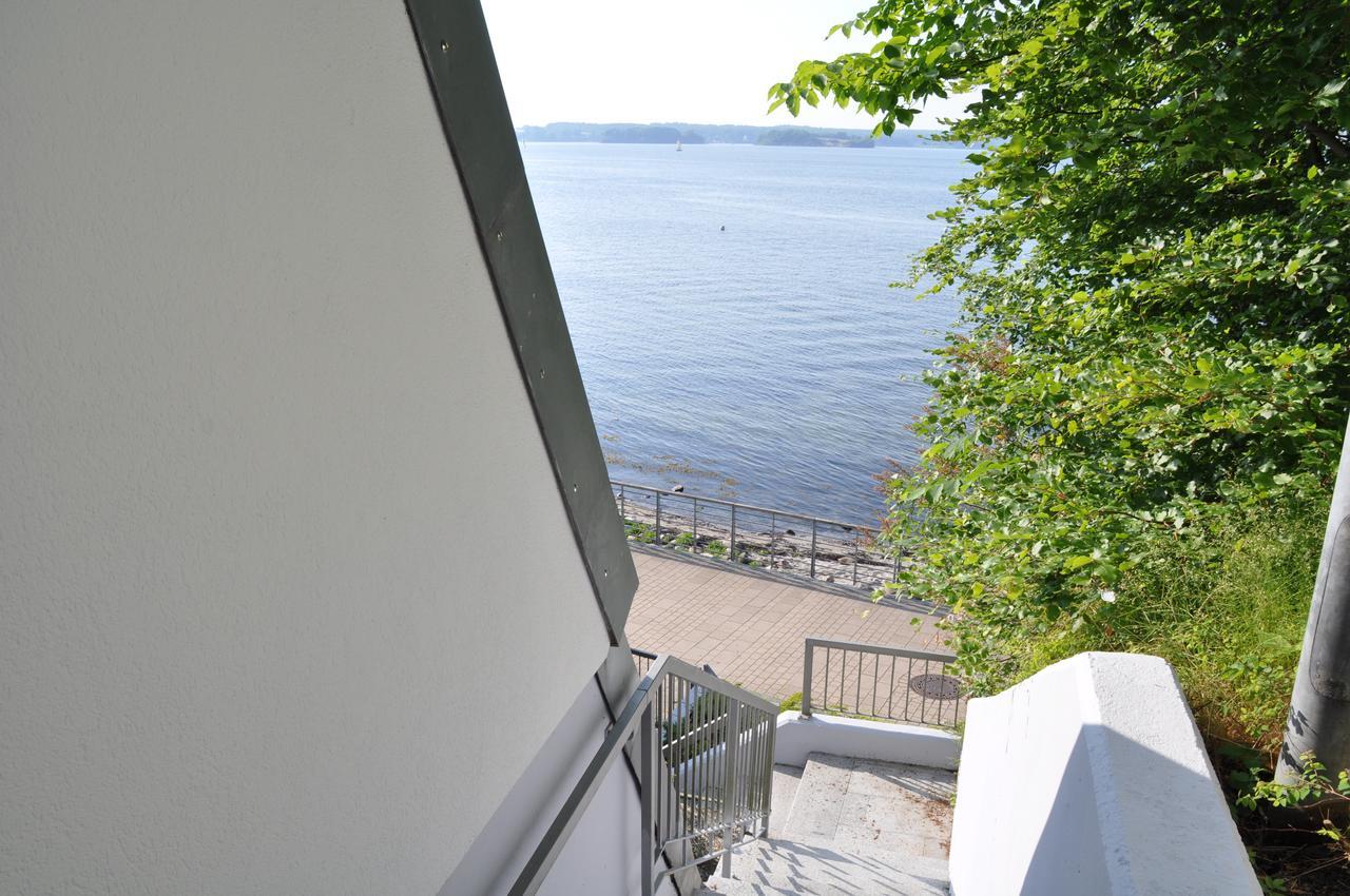 Ferienwohnung Strandkieker Glücksburg Buitenkant foto