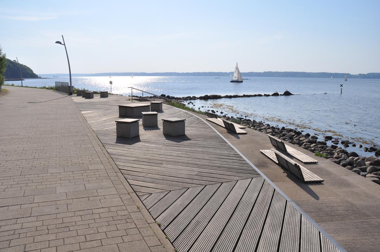 Ferienwohnung Strandkieker Glücksburg Buitenkant foto