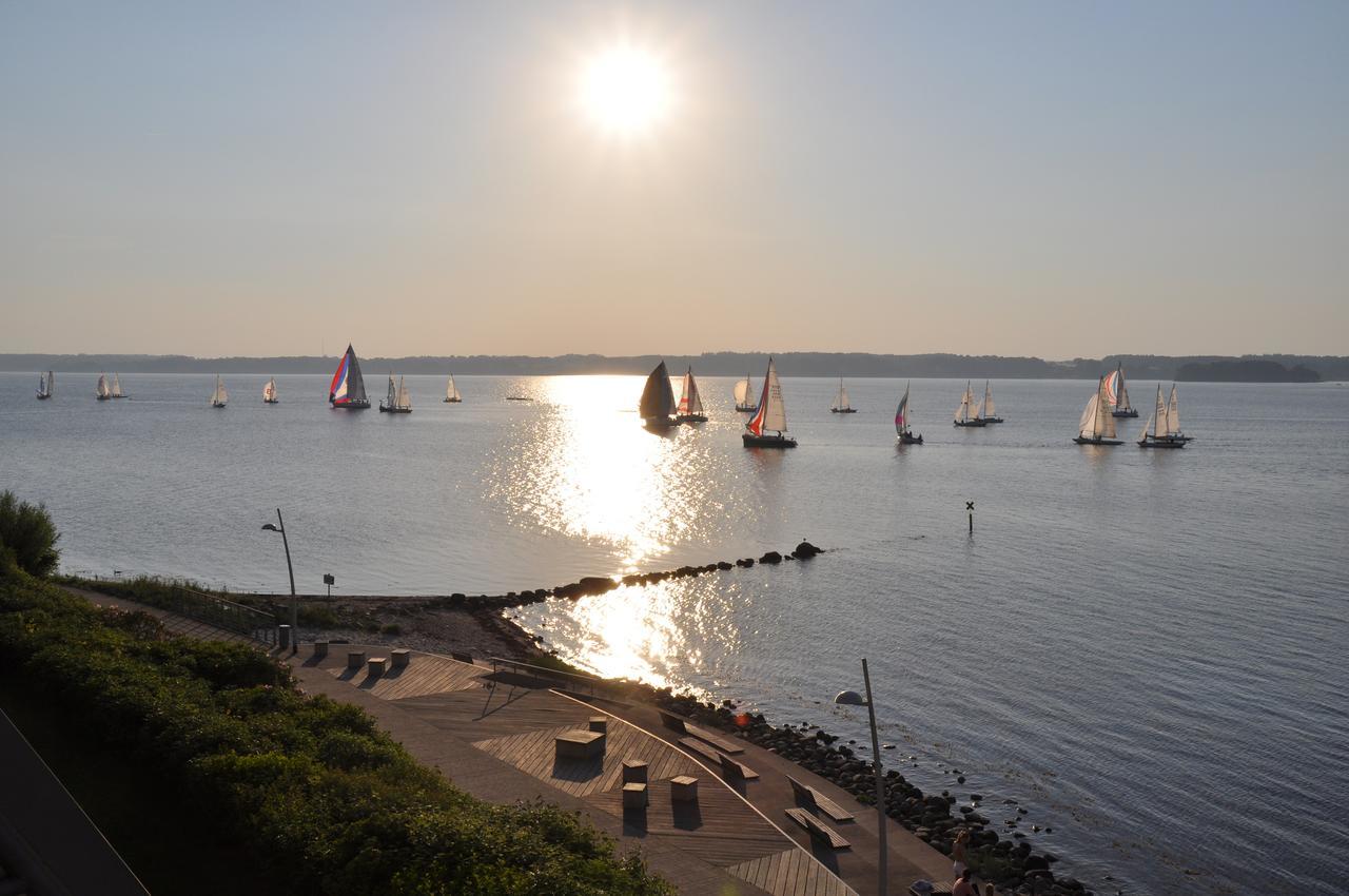 Ferienwohnung Strandkieker Glücksburg Buitenkant foto